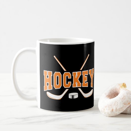Tasse à café de hockey (Avec donut)