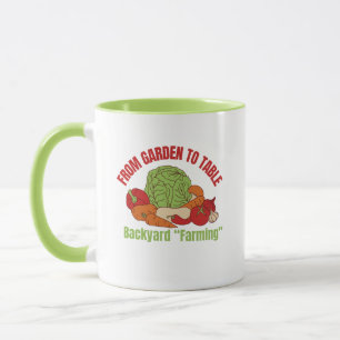 Tasse à café De Jardin À Table