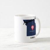 Tasse à café de Jefferson City (Devant droit)