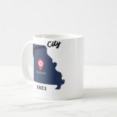 Tasse à café de Jefferson City (Devant gauche)