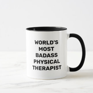Tasse à café de kinésithérapeute le plus badass du