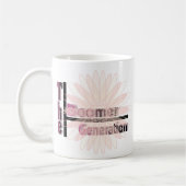 Tasse à café de la génération des baby-boomers (Gauche)