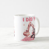 Tasse à café de la Saint Valentin (Devant droit)