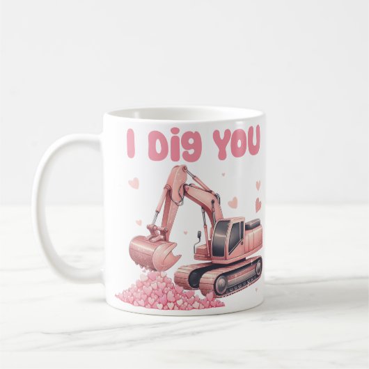 Tasse à café de la Saint Valentin (Gauche)