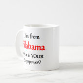 tasse à café de l'Alabama (Devant gauche)