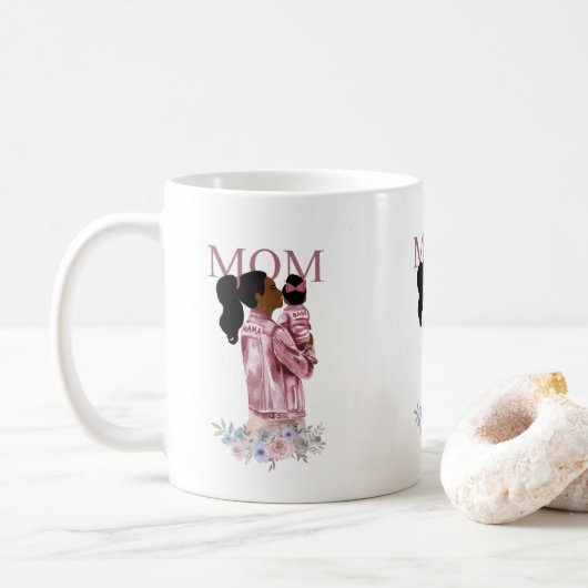 Tasse à café de l'amour de maman (Avec donut)