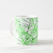 Tasse à café de l'Aviation Chart (Devant gauche)