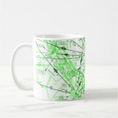 Tasse à café de l'Aviation Chart (Gauche)