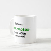 tasse à café de l'instructeur (Devant gauche)