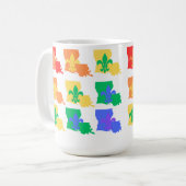 Tasse à café de Louisiane (Devant gauche)