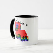 Tasse à café de Louisiane (Devant gauche)