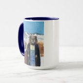 Tasse à café de marmottes (American Gothic) (Devant gauche)