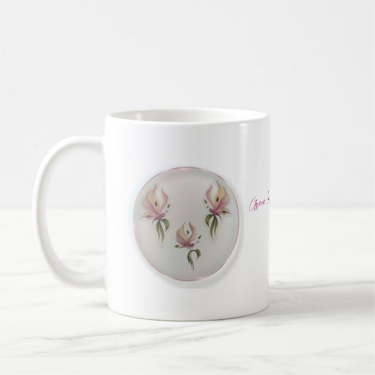 Tasse à café de nature capricieuse (Gauche)