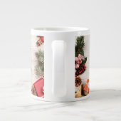 Tasse à café de Noël avec des boules d'or (Dos)