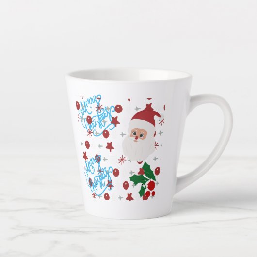 Tasse à café de Noël festive avec vibes de vacance (Droite)