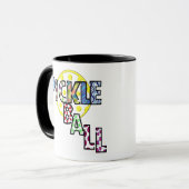 Tasse à café de Pickleball (Devant gauche)