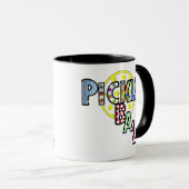 Tasse à café de Pickleball (Devant droit)