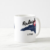 Tasse à café de Raleigh (Devant droit)