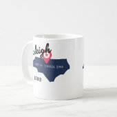 Tasse à café de Raleigh (Devant gauche)