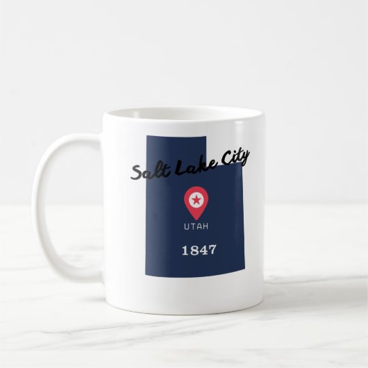 Tasse à café de Salt Lake City (Gauche)