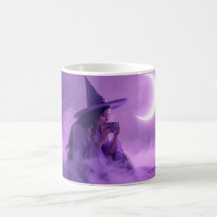 Tasse à café de sorcière Coupe Halloween au clai