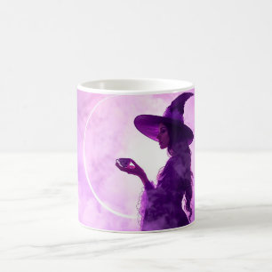 Tasse à café de sorcière Coupe Halloween au clai