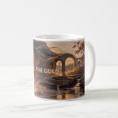 Tasse à café Déesse de l'heure dorée Feel the Gold (Devant droit)