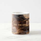 Tasse à café Déesse de l'heure dorée Feel the Gold (Centre)