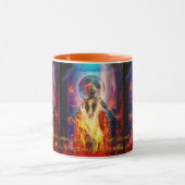 TASSE À CAFE DEESSE DU FEU PELE (Centre)