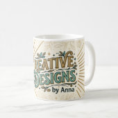 Tasse à café Designs Créatifs (Devant droit)