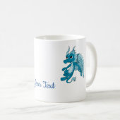 Tasse à café dessin animé Blue Dragon (Devant droit)