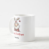 Tasse à café dessinée à la main représentant un Pè (Devant gauche)