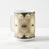Tasse à café - Diamant Sépia (Devant gauche)