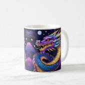 tasse à café dragon céleste (Devant droit)