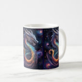 tasse à café dragon cosmique (Devant droit)