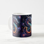 tasse à café dragon cosmique (Devant gauche)