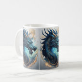 tasse à café dragon des nuages (Devant gauche)