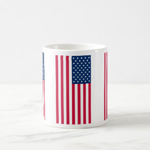 Tasse à café Drapeau Américain Patriotique Cadeau 