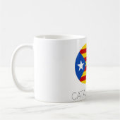 Tasse à café Drapeau de Catalogne (Gauche)