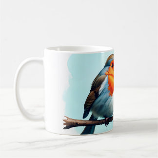 Tasse à café drôle de l'oiseau matinal Oiseau mati