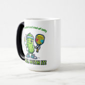 Tasse à café drôle de Pickleball, vaisselle de cui (Devant gauche)