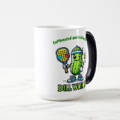 Tasse à café drôle de Pickleball, vaisselle de cui (Devant droit)