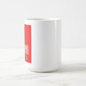 Tasse à café drôle et cool ou mug (Centre)