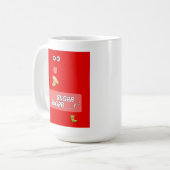Tasse à café drôle et cool ou mug (Devant gauche)