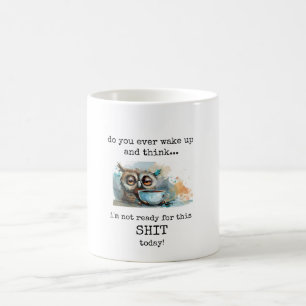 Tasse à café drôle et sarcastique avec citation