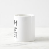 Tasse à café drôle Merci d'être ma maman (Centre)