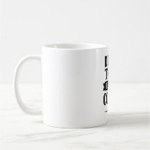 Tasse à café drôle Ne parle pas avant le café