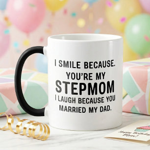 Tasse à café drôle pour belle-mère, cadeau d'anniv