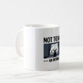 Tasse à café drôle pour introverti — Cadeau "Pas a (Devant gauche)