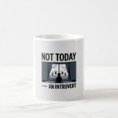 Tasse à café drôle pour introverti — Cadeau "Pas a (Centre)